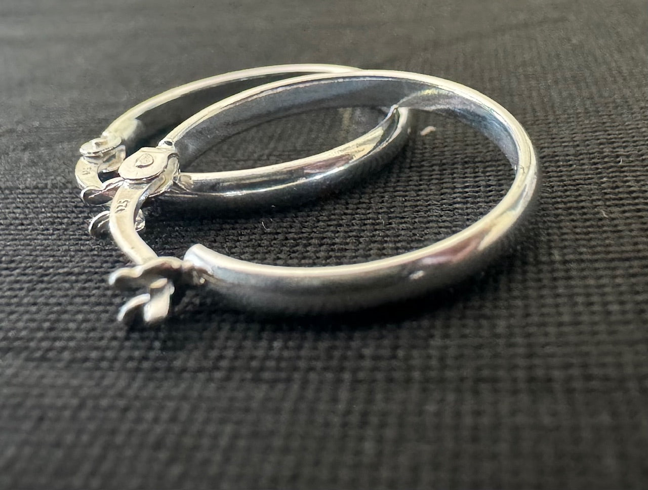 Item 49: Small Silver Hoops