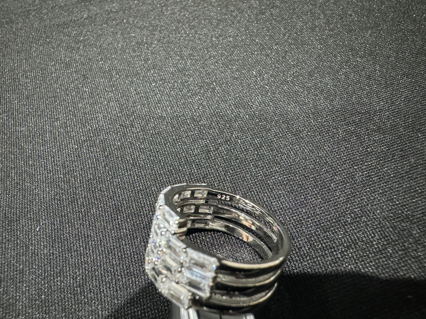 Item 23: Ladies diamond ring- SIZE 7/O
