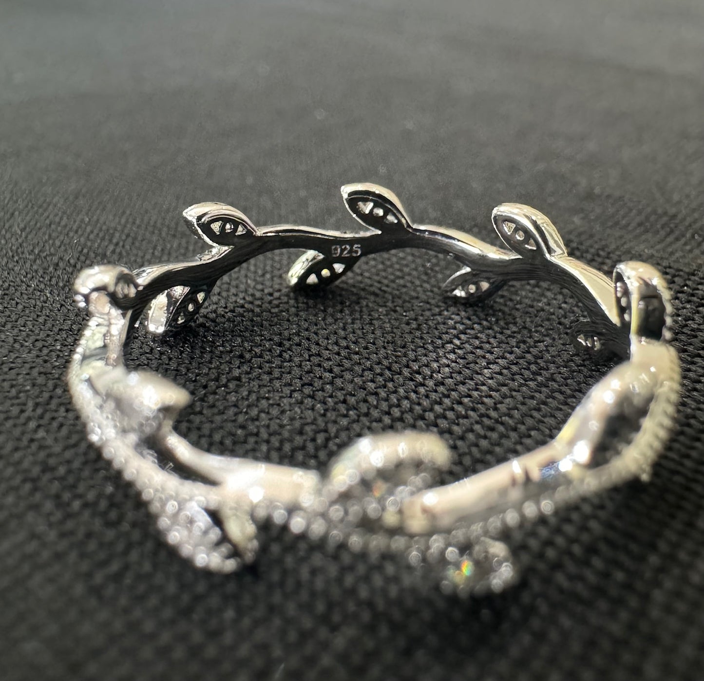 Item 30: Ladies Petal Ring with Diamonds