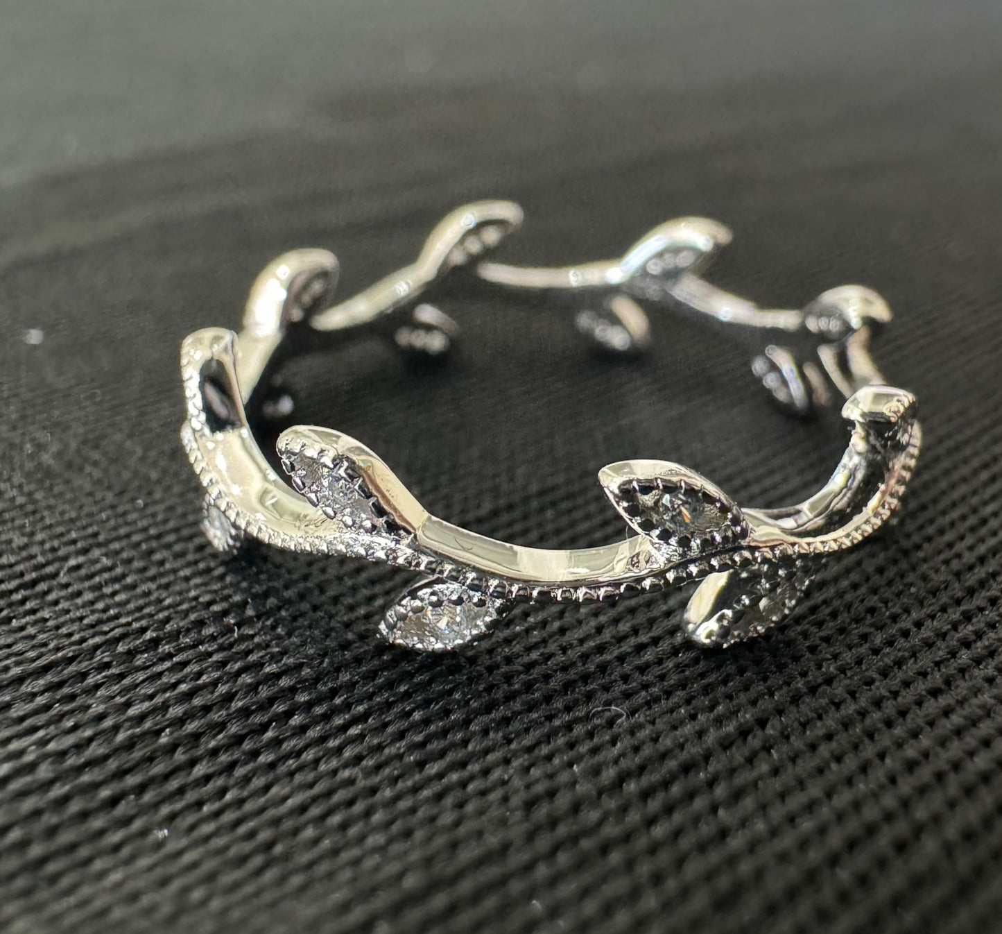 Item 30: Ladies Petal Ring with Diamonds
