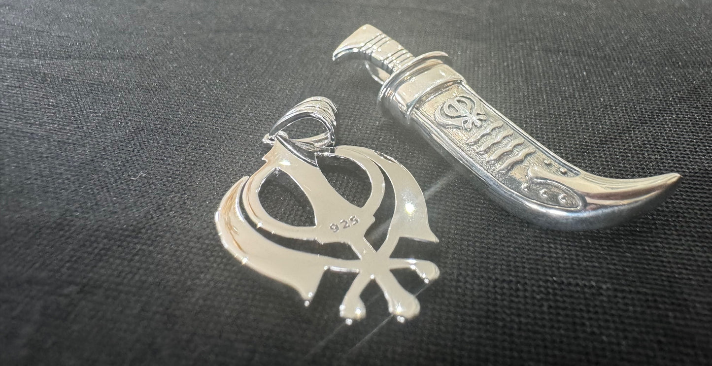 Item 32: Sikh Pendant Set