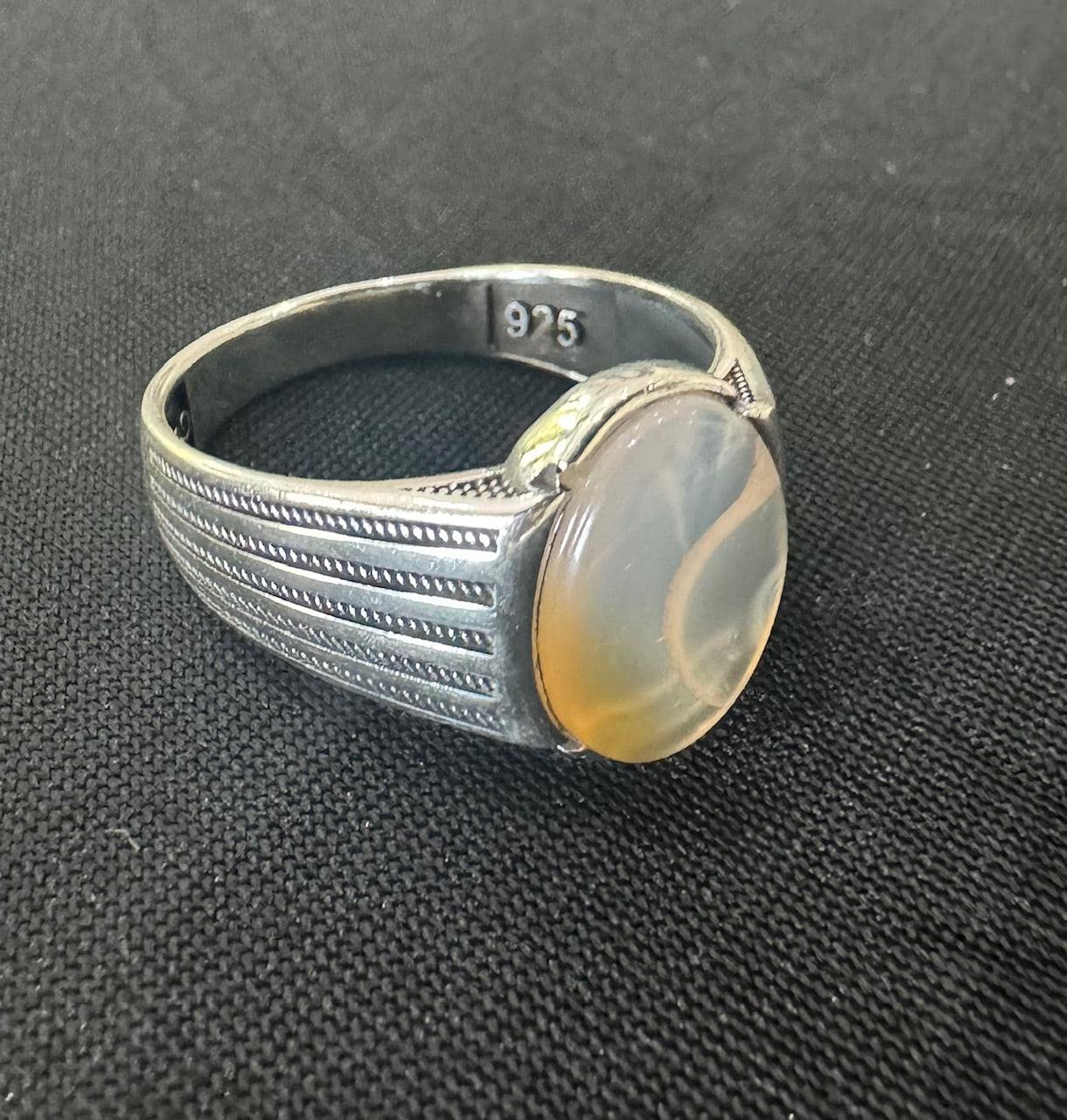 Item 45: Men's Islamic Moon Ring