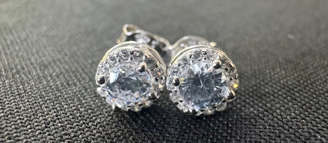 Item 58: Diamond Round Studs