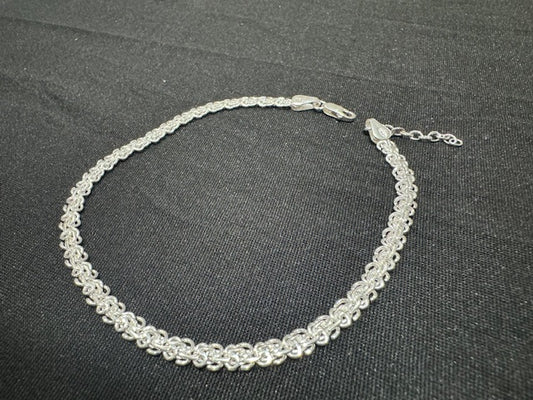 Item 21: Ladies Anklet Silver Tribal