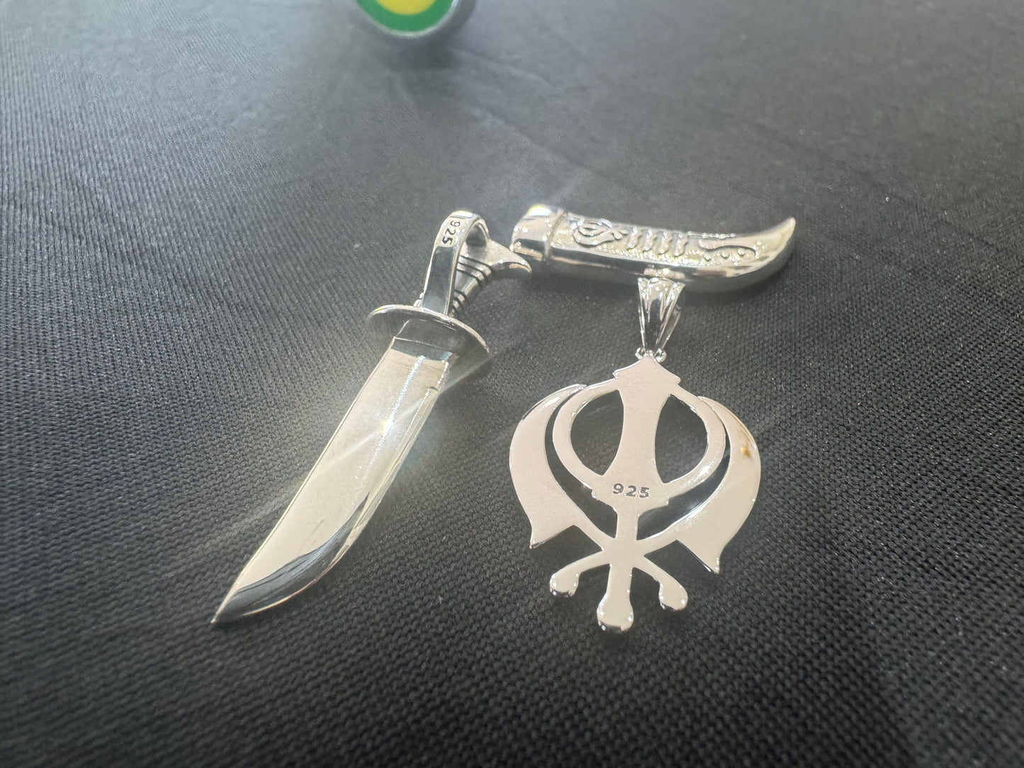 Item 32: Sikh Pendant Set